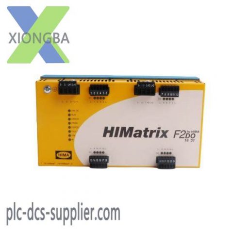 Hima F2 DO 16 01 - Safety-Related Controller, Hima's Reliable Choice for Industrial Automation