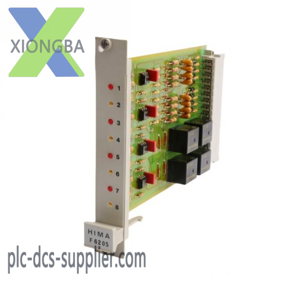 f6205_hima_relay_control_module.png HIMA F6205 Relay Control Module, High-Precision Safety Solutions
