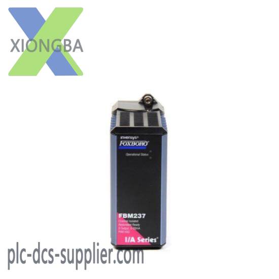 foxboro_fbm237_p0916cc_i_a_series.jpg Foxboro FBM237 P0916CC - Advanced I/A Series Control Module