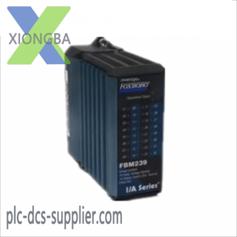 FOXBORO FBM239 - Discrete Input/Output 16DI/16DO Module