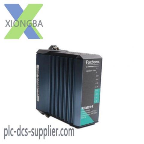 Foxboro FBM244 RH927AK - HART 4-Input Module, Industrial Automation Control
