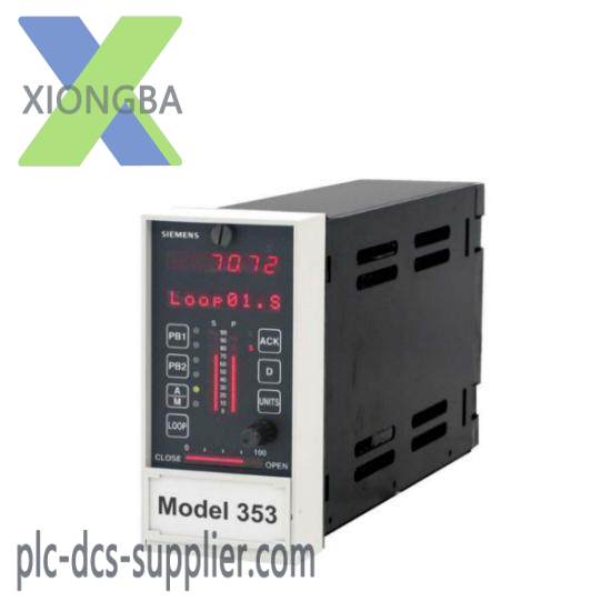 ge_353a4f1cnb4.jpg GE Programmable Logic Controller, Model 353A4F1CNB4, Control Module