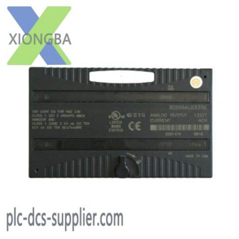 GE FANUC IC200ALG620 Analog Input I/O Module