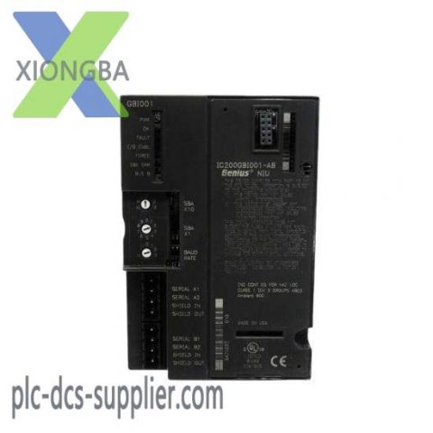 GE FANUC IC200GBI001 - Advanced Industrial Control Module