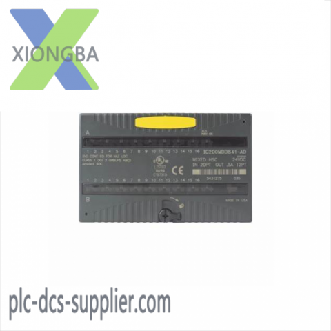 GE FANUC IC200MDD841 Mixed Module: A Comprehensive Solution for Industrial Control