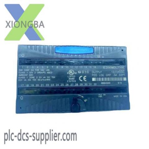 GE Fanuc IC200MDL750E - High-Performance Control Module