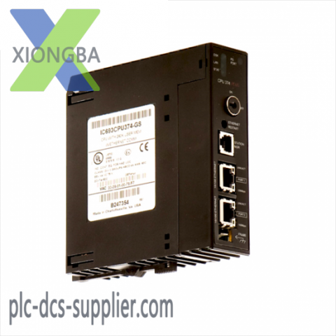 GE FANUC IC693CPU374 - TCP/IP Ethernet Communications Module