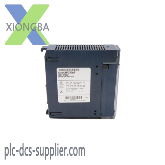 ge_fanuc_ic694apu300_high-speed_counter_module.png GE FANUC IC694APU300 - High-Speed Counter Module for Industrial Automation