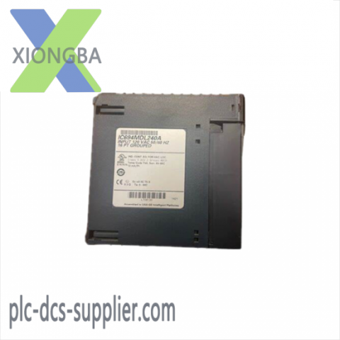 GE FANUC IC694MDL240A: 120 Volt AC Input Module for Advanced Industrial Automation