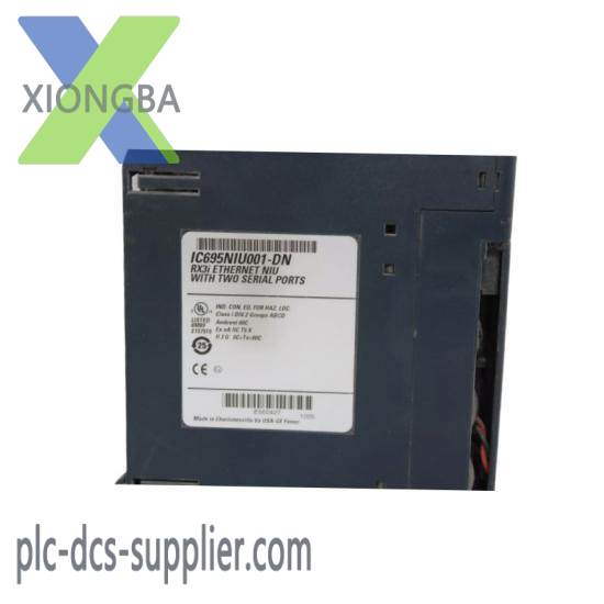 ge_fanuc_ic695niu001_1.jpg GE FANUC IC695NIU001 Modular Control System, High Performance PLC Module