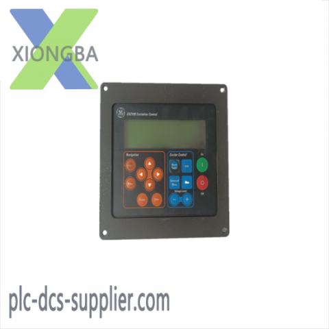 GE FANUC IC752SPL013BB: Precision Excitation Control Panel