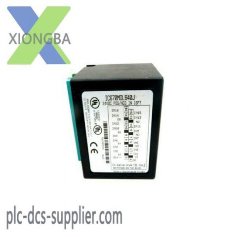 GE IC670MDL640 Discrete Output Module for Industrial Automation