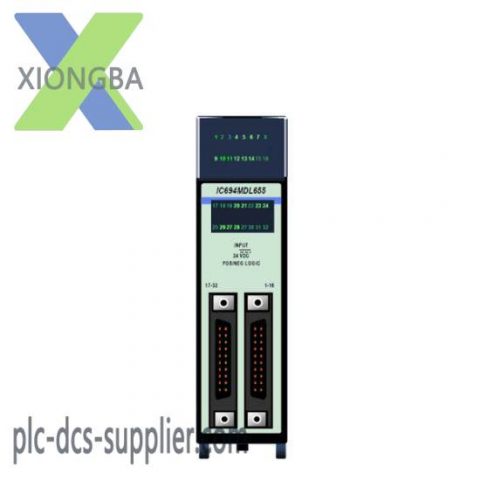 GE IC694MDL655 - Advanced PLC Module, Optimized for Industrial Automation