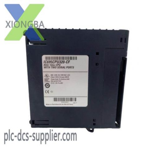 GE IC695CPU320 CF - High-Performance Control Engine for Industrial Automation