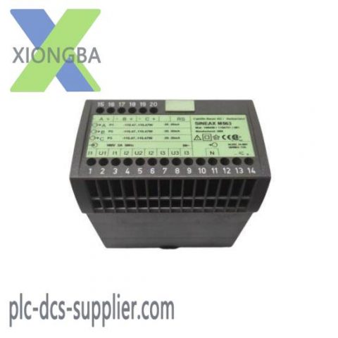 GMC SINEAX M563 Analog Output Module, Advanced Industrial Control Solution