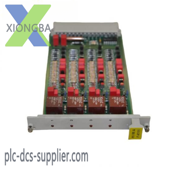 hima_f4111_relay_board.png HIMA F4111 Relay Board: Industrial Control Module, Advanced Safety Solutions
