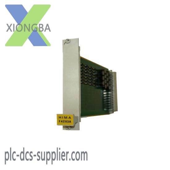 hima_f4203a_diode_pre-unit_card_14-fold.jpg HIMA F4203A: A Comprehensive Diode Pre-Unit Card for Industrial Control Systems
