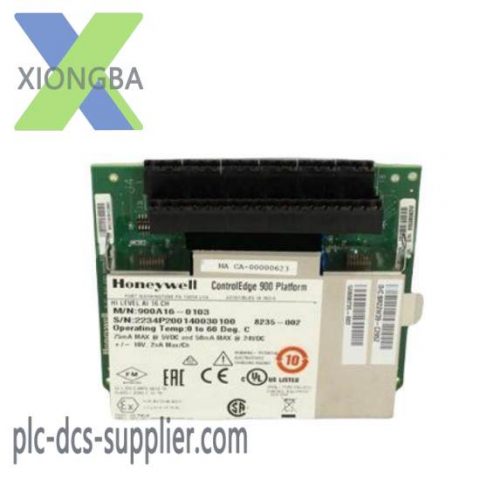Honeywell HC900 Analog Input Module 900A16-0103, Industrial Control Solutions