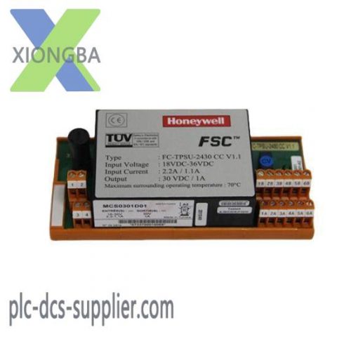 Honeywell FC-BSN-1608 | Safe Namur Sensor Converter, Industrial Control Systems
