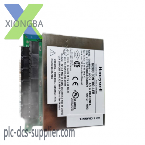 Honeywell HC900, 900B08-0001, Analog Output Module, Brand New