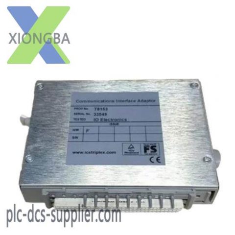 ICS Triplex Trusted T8153 - Industrial PLC Module, Advanced Control Solutions
