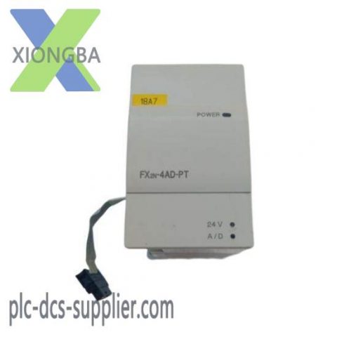 Mitsubishi FX2N-4AD-PT Programmable Logic Controller: Advanced Analog Input Module