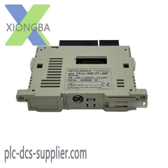 mitsubishi_fx3u-4ad-pt-adp_temperature_analog_input_module.jpg MITSUBISHI FX3U-4AD-PT-ADP: Temperature Analog Input Module