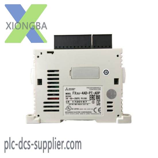 mitsubishi_fx3u-4ad-pt-adp_temperature_analog_input_module_1.jpg MITSUBISHI FX3U-4AD-PT-ADP: Temperature Analog Input Module