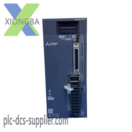 mitsubishi_mr-je-100a_ac_servo_amplifier.jpg Mitsubishi MR-JE-100A AC Servo Amplifier