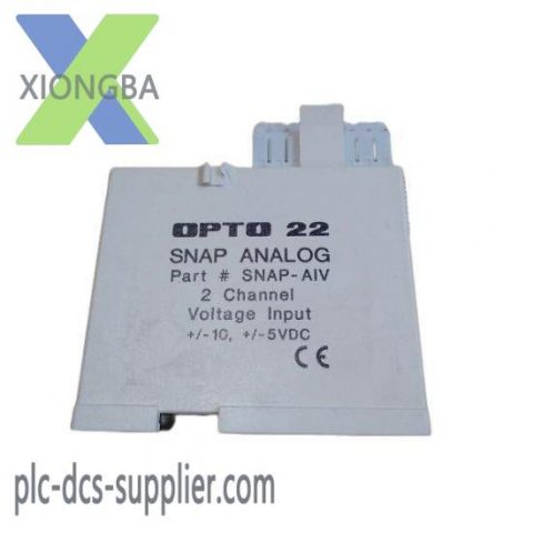 Opto 22 SNAP-AIV 28VDC Input Module - Advanced Industrial Control Solutions