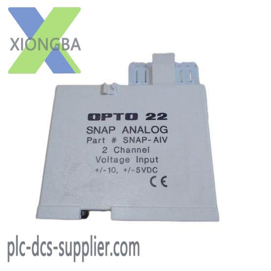 opto_22_snap-aiv_input_module.jpg Opto 22 SNAP-AIV 28VDC Input Module - Advanced Industrial Control Solutions