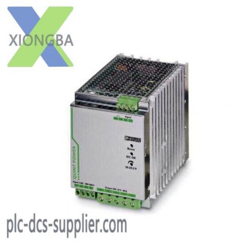 Phoenix Contact QUINT-PS/3AC/24DC/40 Power Supply, Designed for Industrial Control Applications
