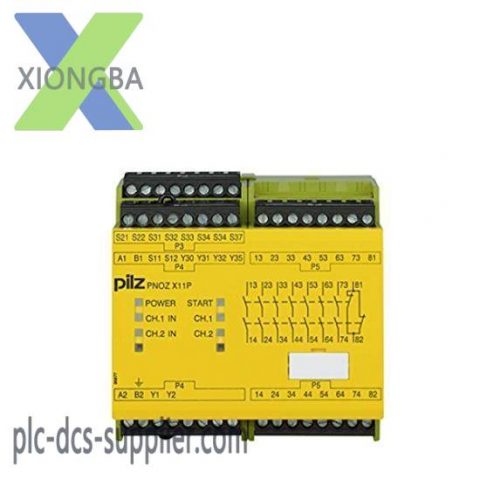 PILZ Safety Relay 777080, 24VAC & 24VDC, Control Module