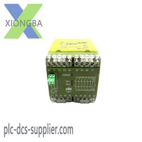 PILZ PZE7 24VDC 6S1O Safety Relay - Reliable Protection for Industrial Automation