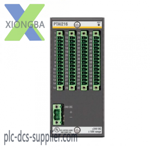 Bachmann PTA1216 Temperature Input Module - Precise Control for Industrial Automation