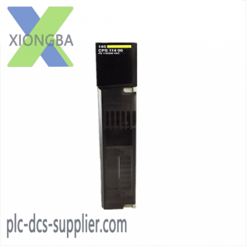 Schneider 140CPS11400 AC Power Supply Module, 115/230V, 8A