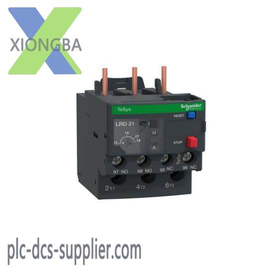 schneider_electric_lrd21_overload_relay.jpg Schneider Electric LRD21 Overload Relay - Advanced Protection for Industrial Applications