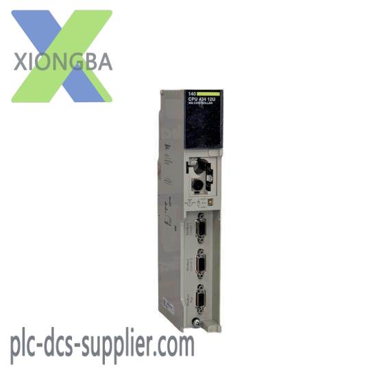 schneider_plc_140cpu43412u.jpg Schneider Electric 140CPU43412U Industrial Control System Module