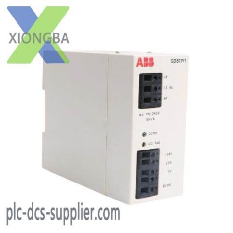ABB SD811V1 Power Supply 3BSC610044R1 - Industry Grade Control Module