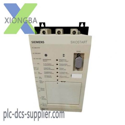 SIEMENS 3RW2920-1BC05 Spare Control Unit: For Maintenance & Replacement, High-Quality & Reliable