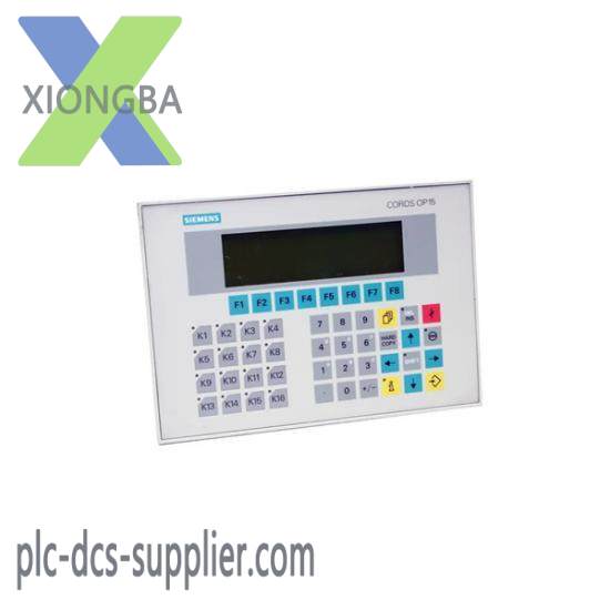 siemens_6av3515-1ma30_op15_c1_operator_panel.jpg SIEMENS 6AV3515-1MA30 OP15/C1 Operator Panel: Advanced HMI for Industrial Automation