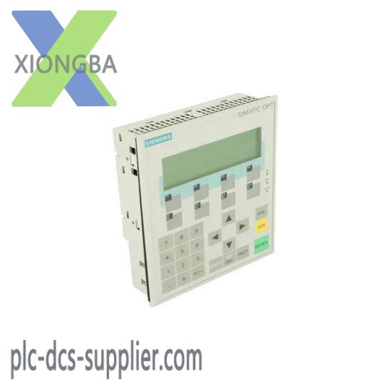 siemens_6av3607-1jc20-0ax2_operator_panel.jpg SIEMENS 6AV3607-1JC20-0AX2 Operator Panel: Advanced Control Solutions for Industry