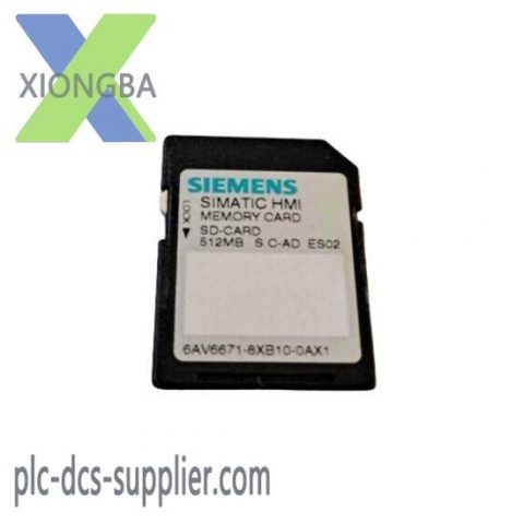 Siemens 6AV6 671-8XB10-0AX1 - SIMATIC SD Memory Card