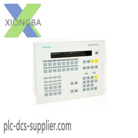 SIEMENS - 6DD1670-0AF0 Operator Panel: Advanced Industrial Control Solution
