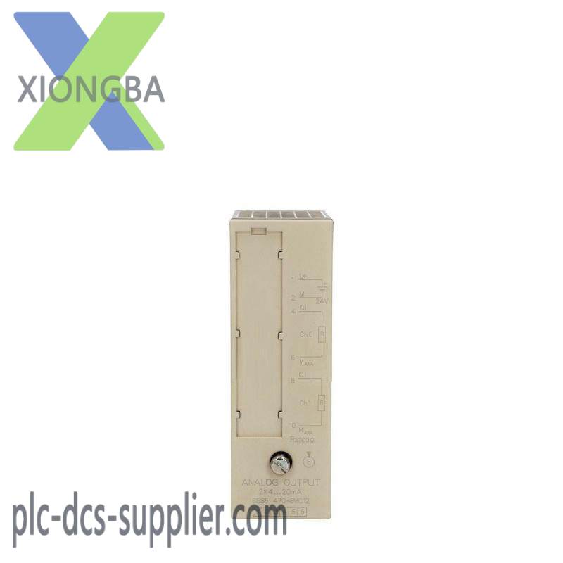 siemens_6es5470-8mc12.jpg Siemens 6ES5470-8MC12 SIMATIC S5 Analog Current Output Module, 2 Channels, 4-20mA