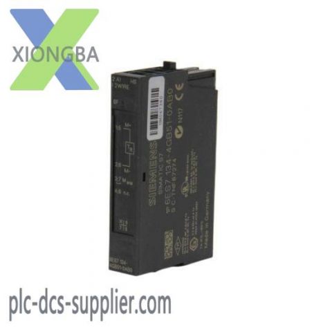 SIEMENS ET200S 6ES7134-4FB51-0AB0 Analog Input Module - 2AI High Speed