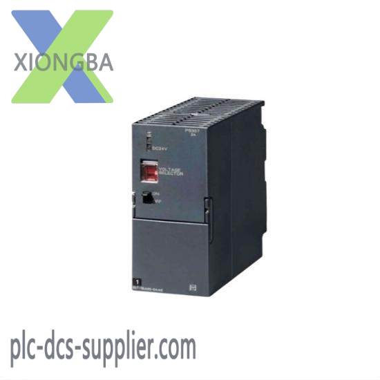 siemens_6es7307-1ba00-0aa0_power_supply.jpg SIEMENS 6ES7307-1BA00-0AA0 Regulated Power Supply for Industrial Control