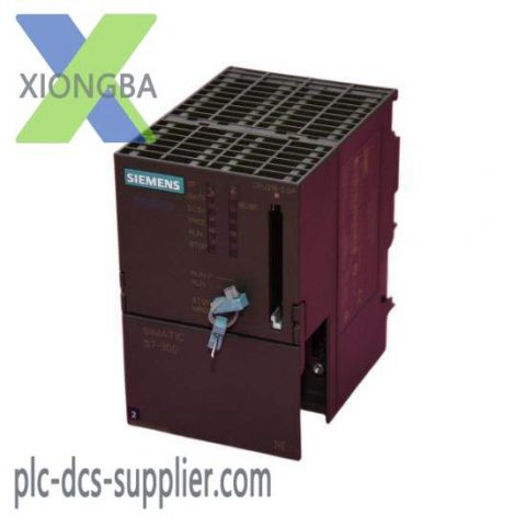 Siemens SIMATIC S7-300 CPU 316-2DP with Integrated Power Supply, 128 KB Memory, Dual DP Interface