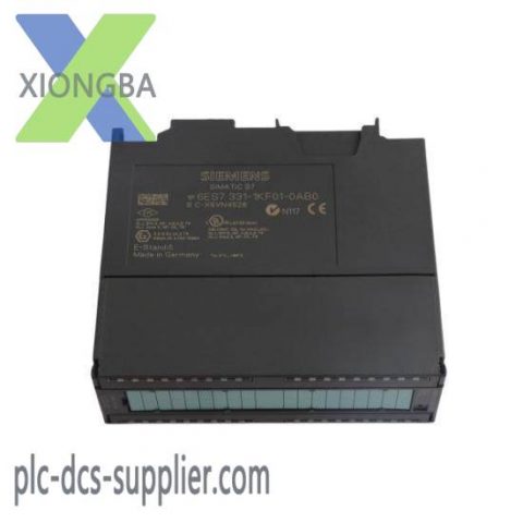 Siemens SIMATIC S7-300, Analog Input SM 331, 8 AI Channels, Optically Isolated, 13 Bit Resolution