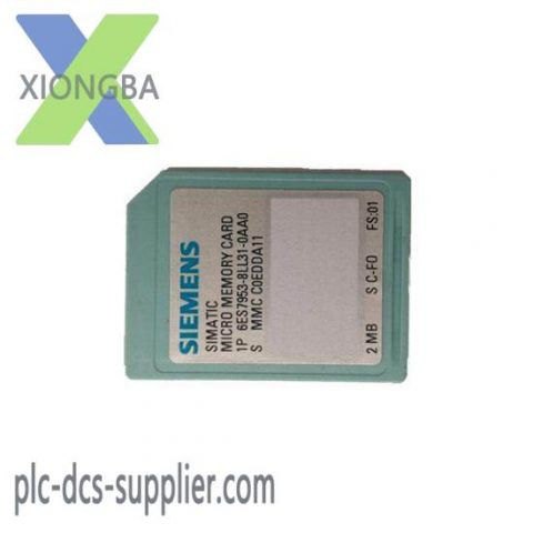 Siemens 6ES7953-8LL31-0AA0: Micro Memory Card for Industrial Control Systems